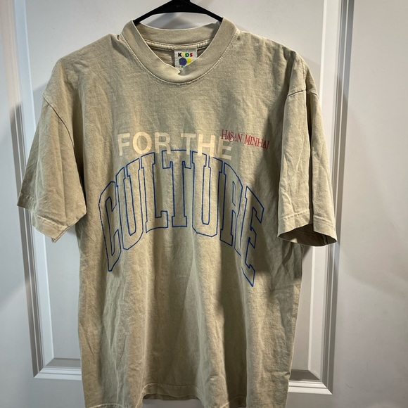 kids of immiorants Other - Kids Of Immiorants Beige 'For The Culture' Short Sleeve Graphic Tee